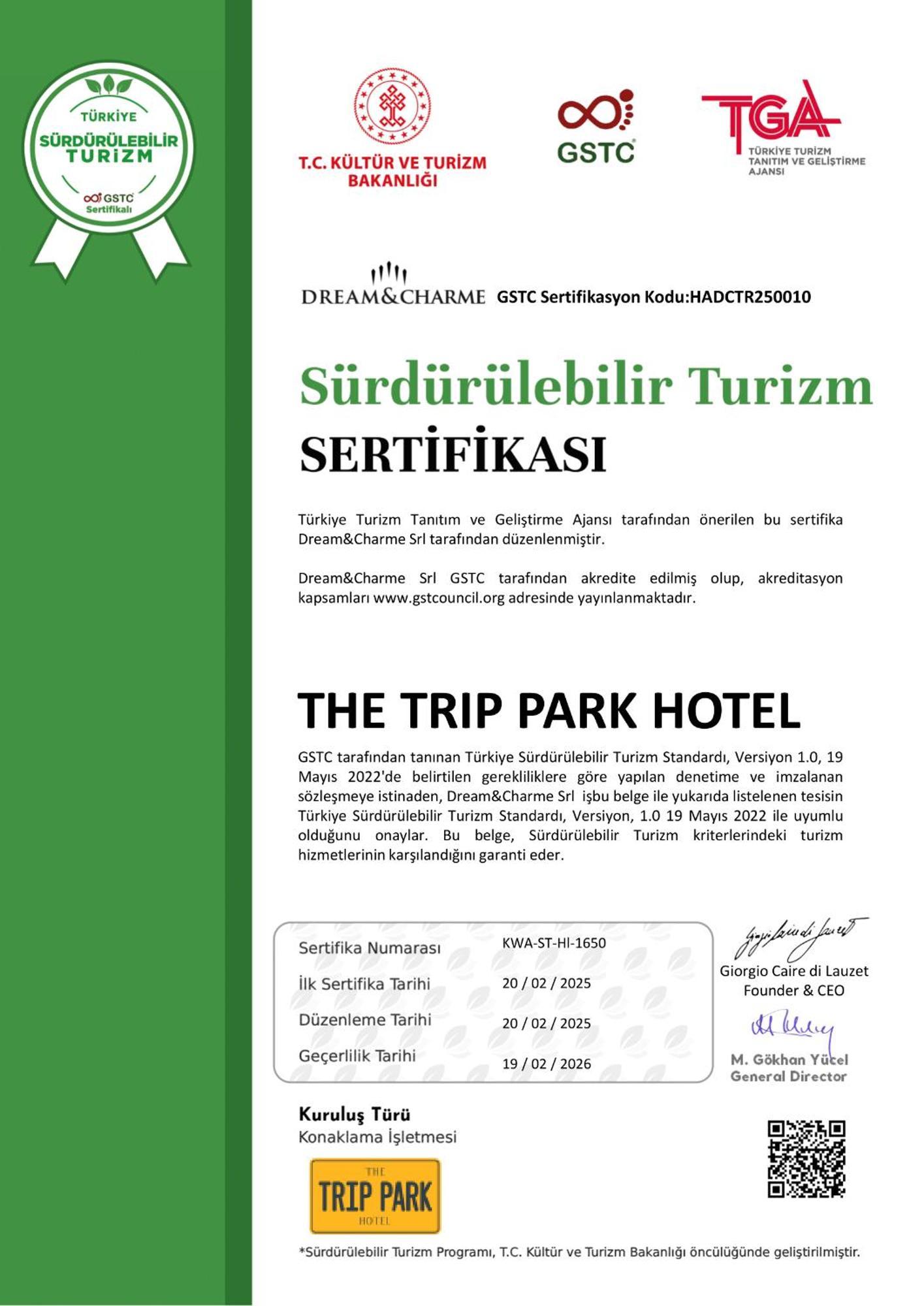 איסטמבול Trip Park Hotel מראה חיצוני תמונה